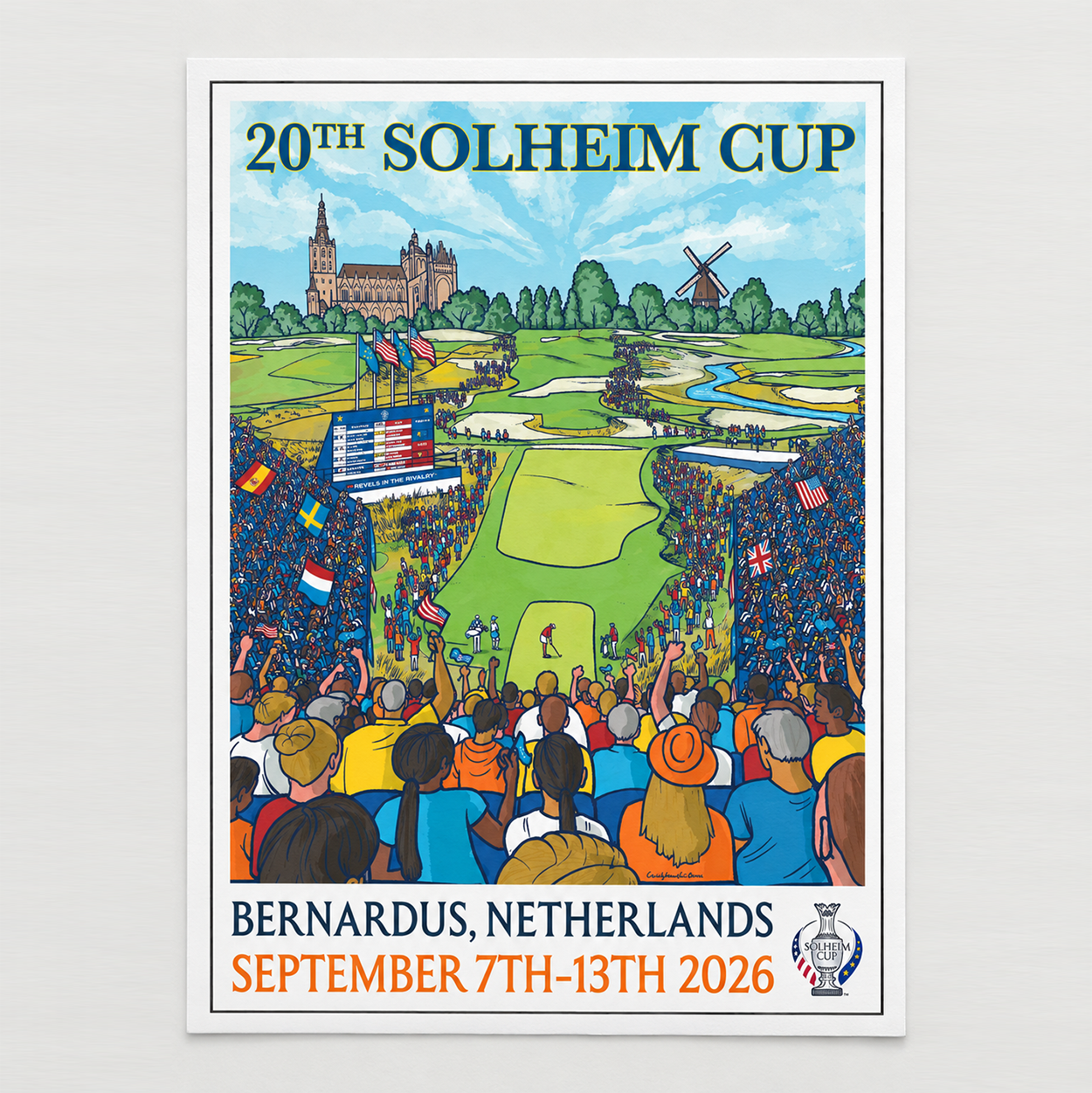 Solheim Cup 2026 Official Poster