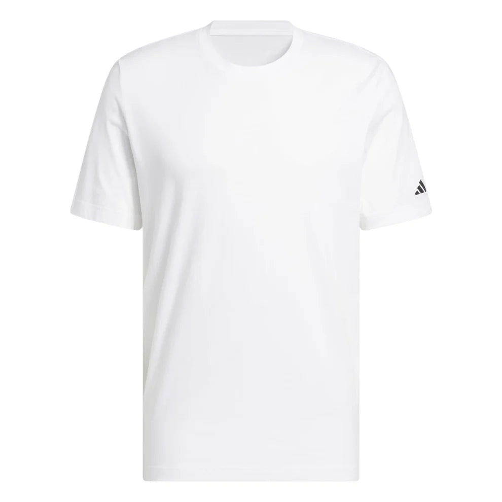 WHITE Adidas Unisex Adi Graphic - Tee