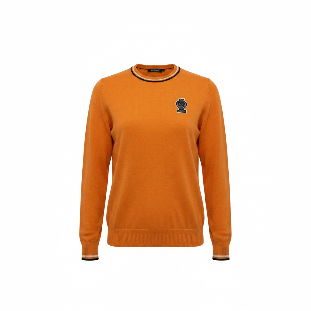 NL Ladies Orange Sweater
