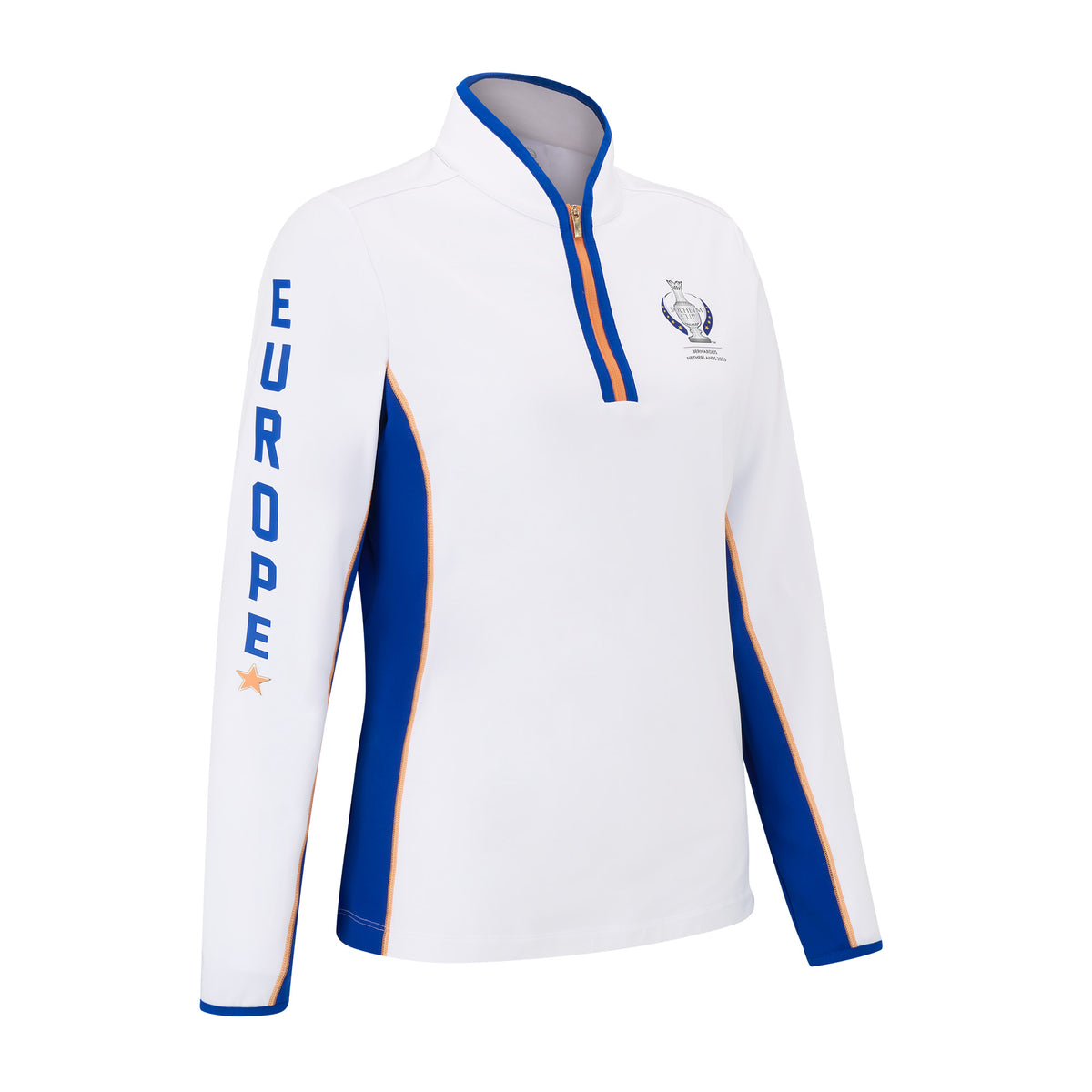 Team Europe Ladies Player 1/4 Zip Midlayer - Friday