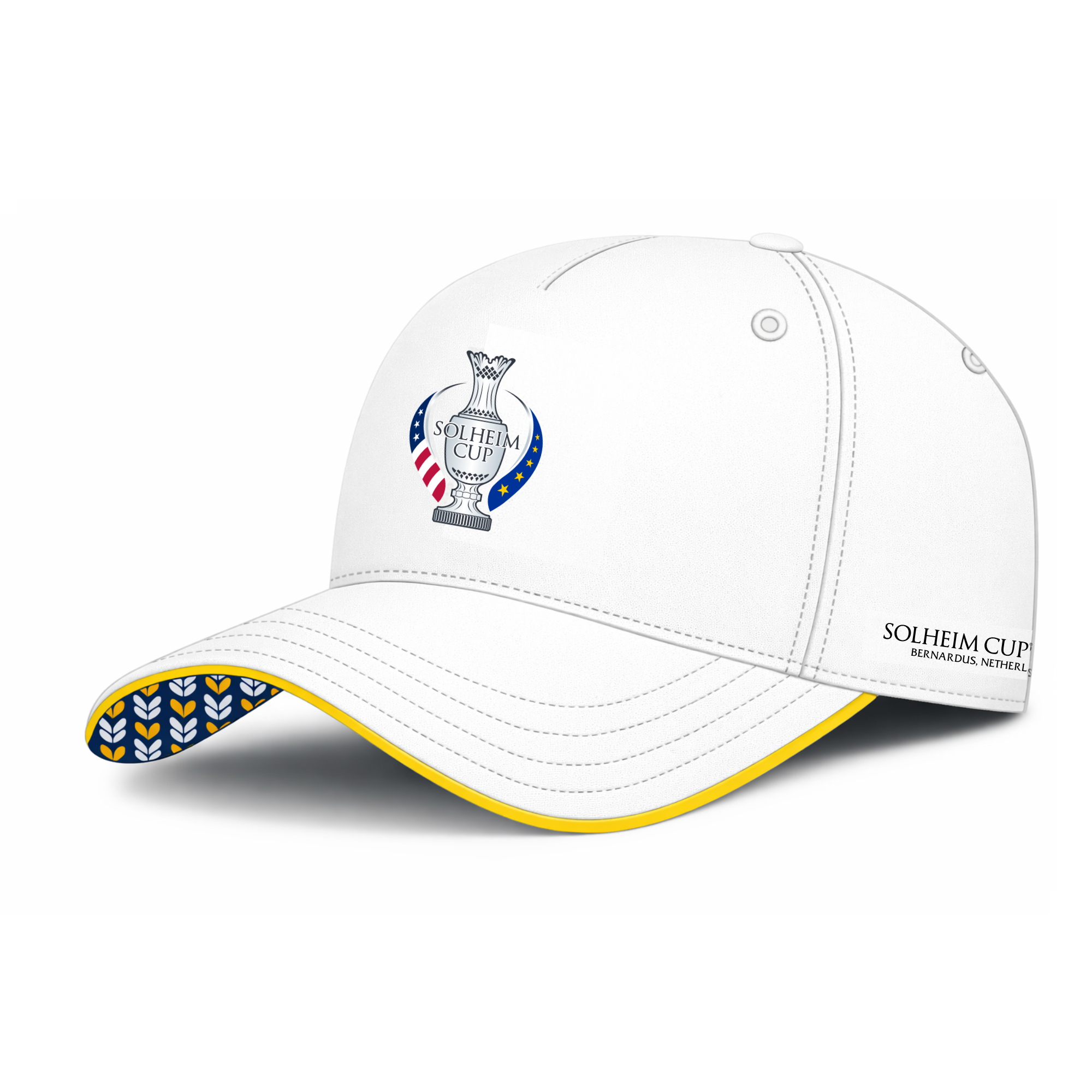 White Europe Cap