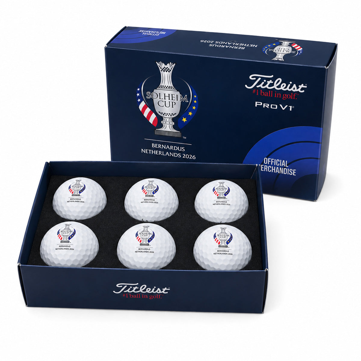 Titleist Pro V1 Golf Balls (6 Ball Box)