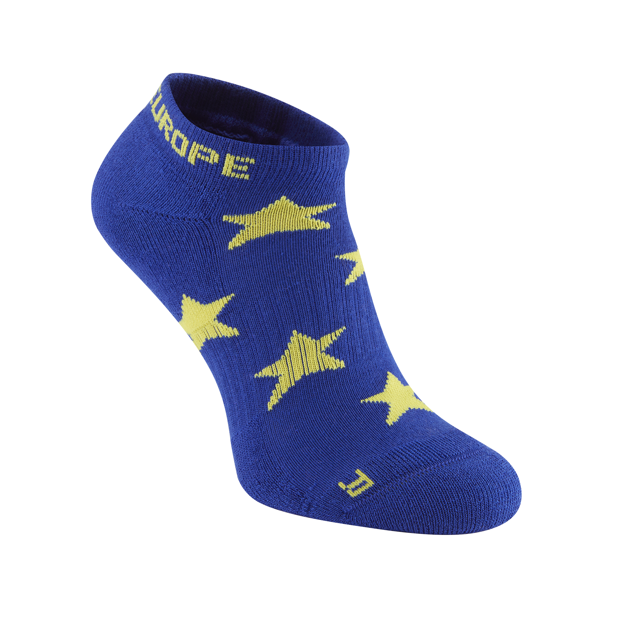 Team Europe Ladies Player No Show Socks (2 Pack)
