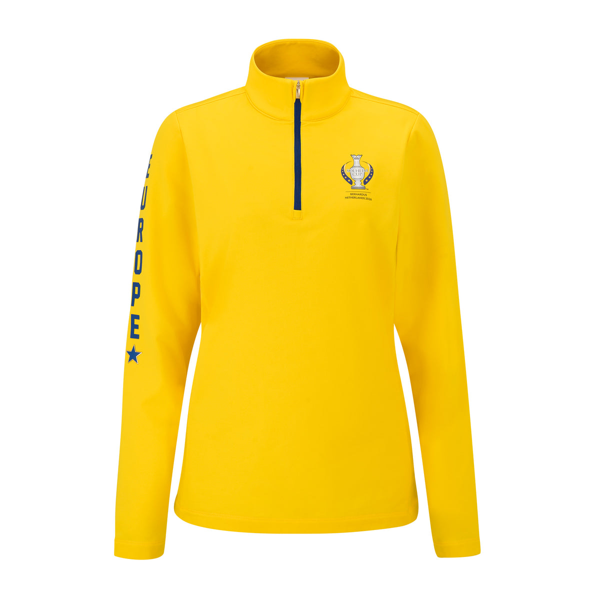 Team Europe Ladies Player 1/4 Zip Midlayer - Saturday