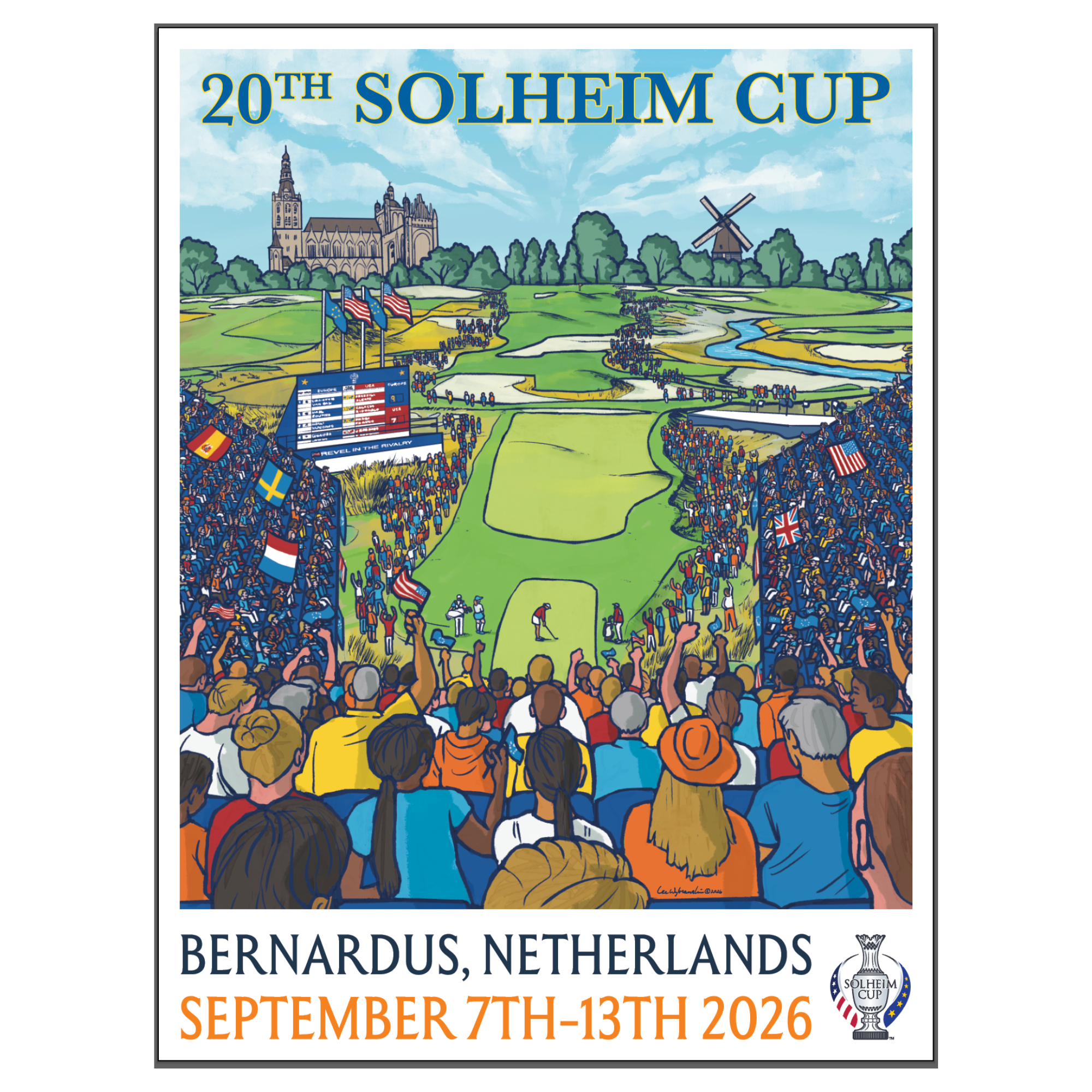 Solheim Cup 2026 Official Poster