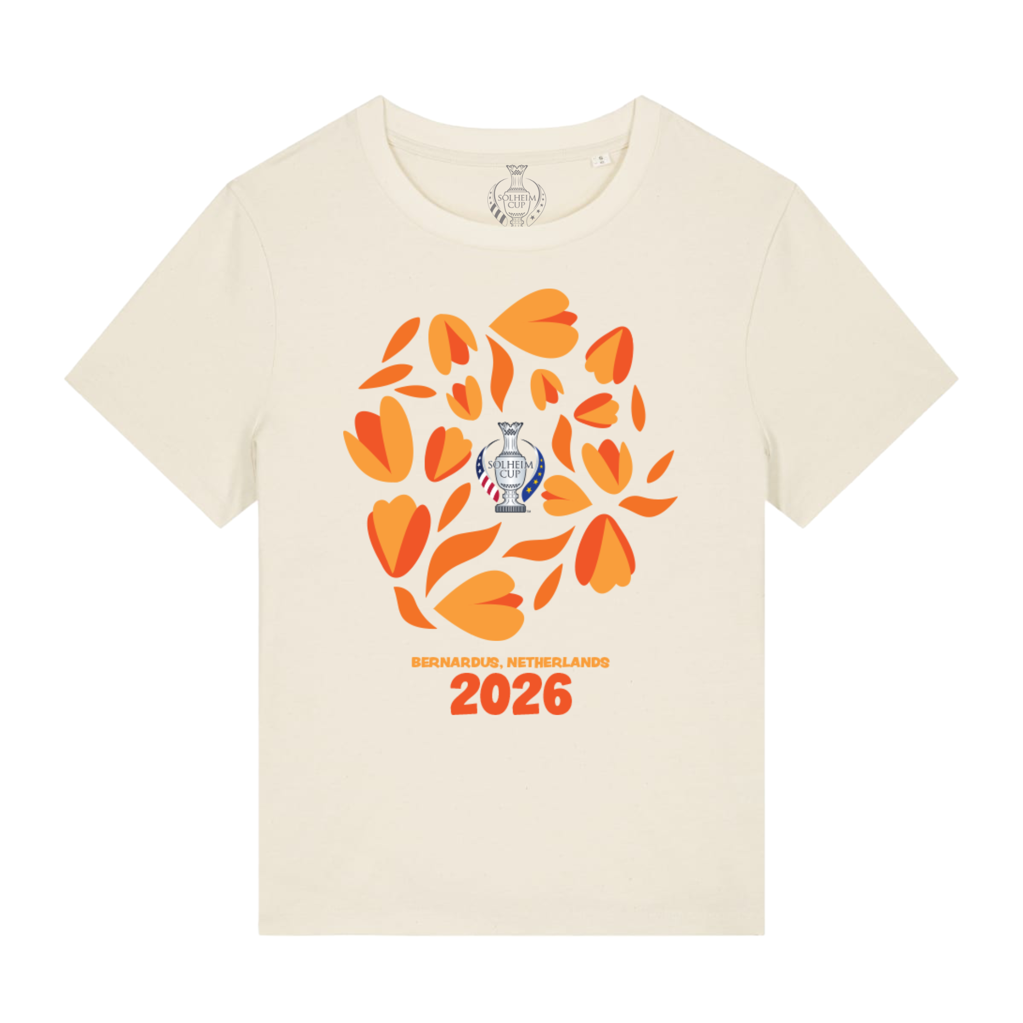 Tulip Ladies Natural T-Shirt